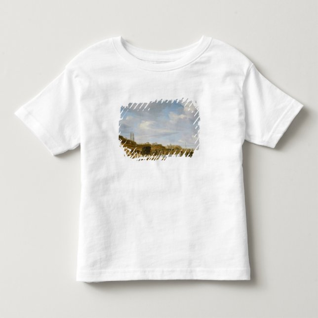 T-shirt Pour Les Tous Petits La plage chez Egmond-an-Zee (Devant)