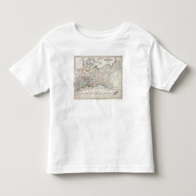 T-shirt Pour Les Tous Petits La Prusse, Suisse (Devant)