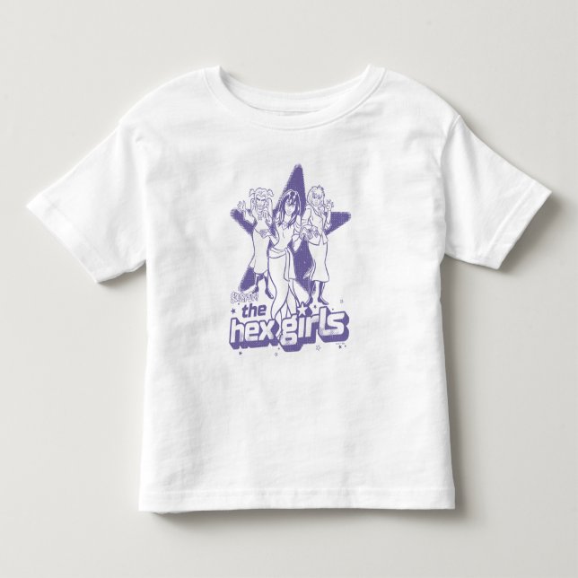 T-shirt Pour Les Tous Petits La puissance étoilée des filles hexagonales (Devant)