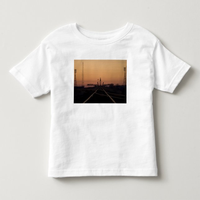 T-shirt Pour Les Tous Petits La rampe de lancement Soyouz (Devant)