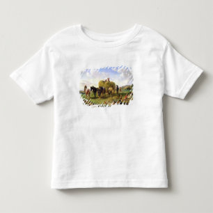 T-shirt Pour Les Tous Petits La récolte de foin, 1869