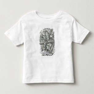 T-shirt Pour Les Tous Petits La Reine Elizabeth I à une chasse à mâle