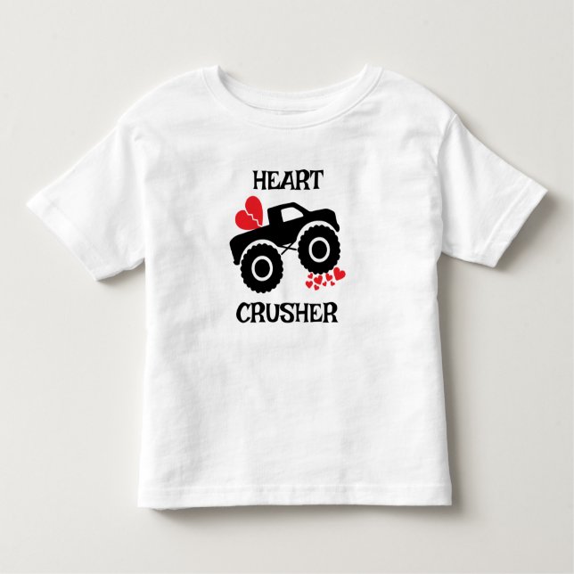 T-shirt Pour Les Tous Petits La Saint Valentin de l'enfant (Devant)