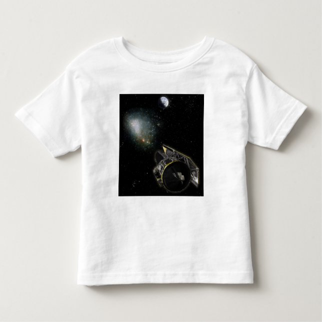 T-shirt Pour Les Tous Petits La Terre, un objet Milky Way (Devant)