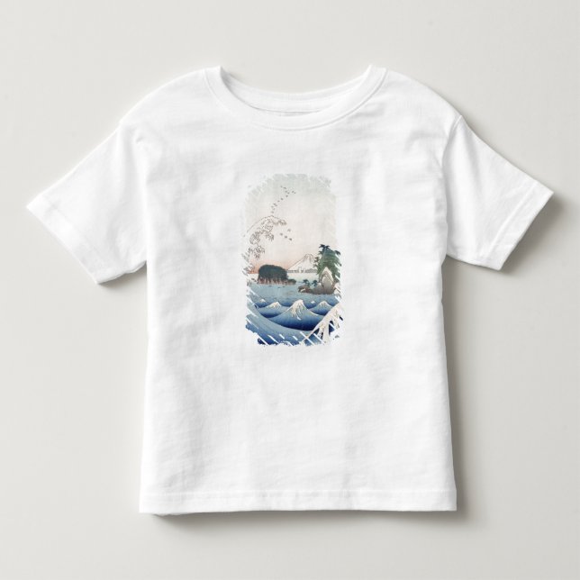 T-shirt Pour Les Tous Petits La vague (Devant)