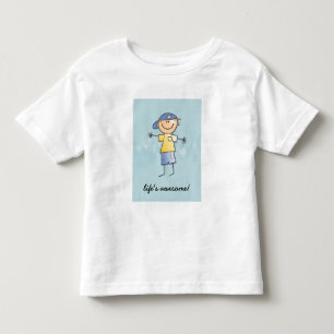 T-shirt Pour Les Tous Petits la vie est géniale !