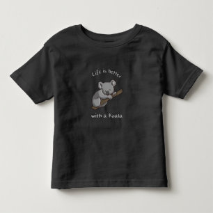 T-shirt Pour Les Tous Petits La Vie Est Meilleure Avec Koala