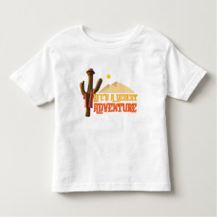 T-shirt Pour Les Tous Petits La vie est une aventure désertique