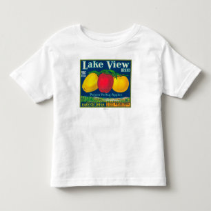 T-shirt Pour Les Tous Petits La vue Apple de lac marquent - Watsonville, CA