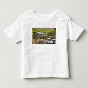 T-shirt Pour Les Tous Petits L'abbaye de Kylemore, Irlande. L'abbaye de Kylemor