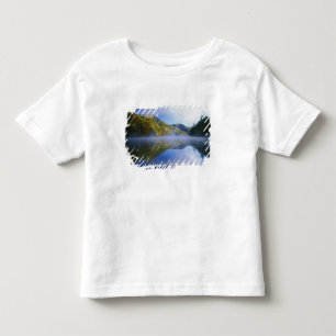 T-shirt Pour Les Tous Petits Lac Millcreek et couleurs d'automne au lever du so