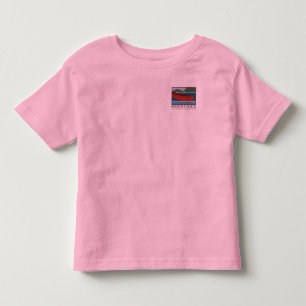 T-shirt Pour Les Tous Petits Lac seed - grand canoë sur l'avant