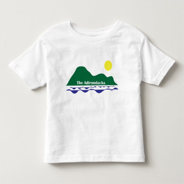 T-shirt Pour Les Tous Petits L'Adirondacks (Devant)