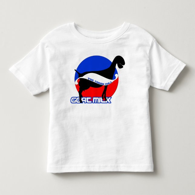 T-shirt Pour Les Tous Petits Lait de chèvre (Devant)