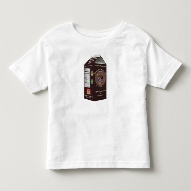 T-shirt Pour Les Tous Petits Lait d'orignal Matanuska (Devant)