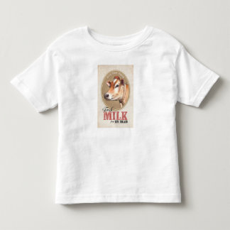 T-shirt Pour Les Tous Petits "Lait frais de Nouvelle-Angleterre"
