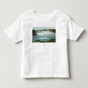 T-shirt Pour Les Tous Petits L'Américain tombe domestique de la vue de brume