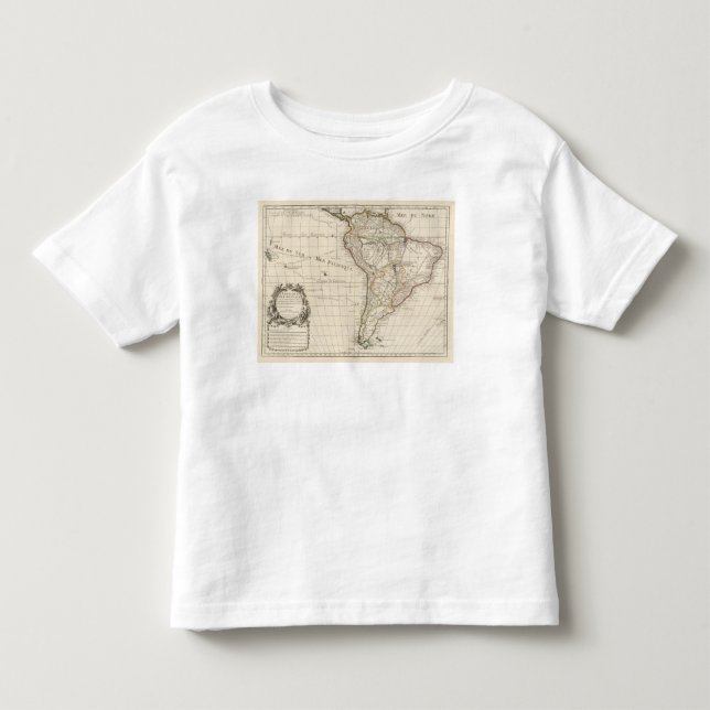 T-shirt Pour Les Tous Petits L'Amérique du Sud 27 (Devant)