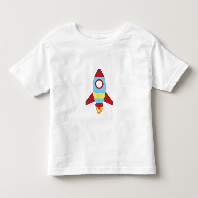 T-shirt Pour Les Tous Petits Lancement d'un vaisseau spatial de fusée (Devant)
