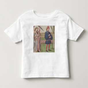 T-shirt Pour Les Tous Petits L'ange de l'amour apparaissant à un amant dans le