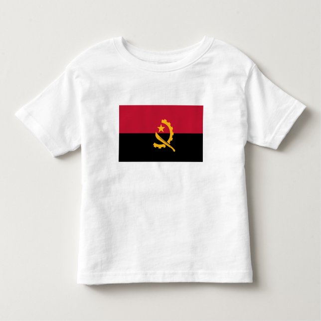 T-shirt Pour Les Tous Petits L'Angola (Devant)