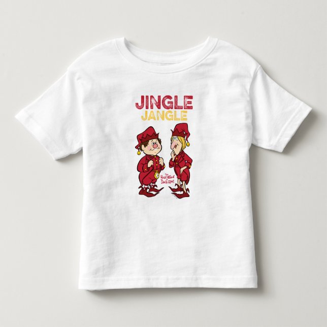 T-shirt Pour Les Tous Petits L'ANNÉE SANS SANTA CLAUS™ | Jingle & Jangle (Devant)