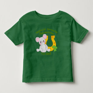 T-shirt Pour Les Tous Petits L'anniversaire de St Patrick heureux à moi !
