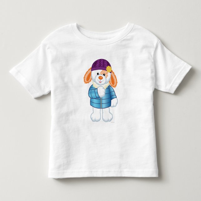 T-shirt Pour Les Tous Petits Lapin (Devant)
