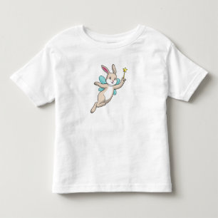 T-shirt Pour Les Tous Petits Lapin en fée avec baguette magique