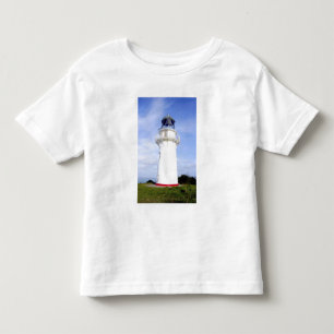 T-shirt Pour Les Tous Petits L'Araroa, Nouvelle-Zélande. Un phare donne