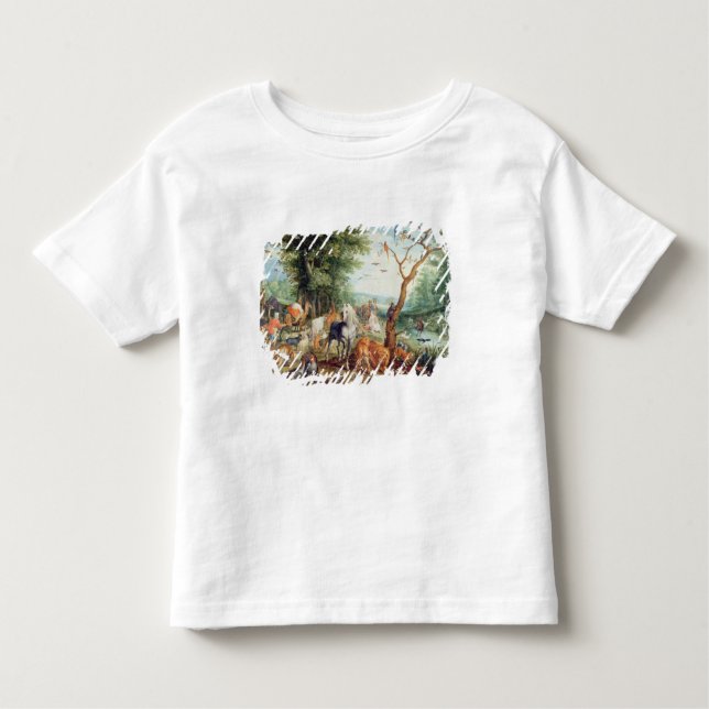 T-shirt Pour Les Tous Petits L'arche de Noé (Devant)