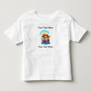 T-shirt Pour Les Tous Petits L'arche de Noé personnalisable