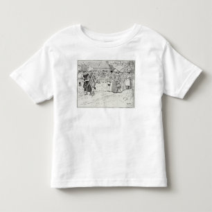 T-shirt Pour Les Tous Petits L'arrivée des jeunes femmes chez Jamestown