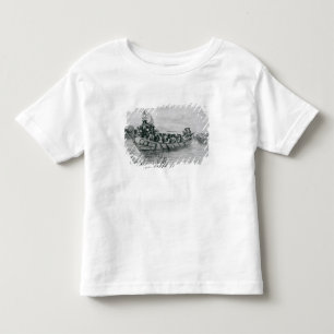 T-shirt Pour Les Tous Petits L'atterrissage de Cadillac