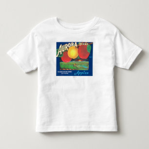 T-shirt Pour Les Tous Petits L'aurore Apple marquent (bleu) - Dayton, WA