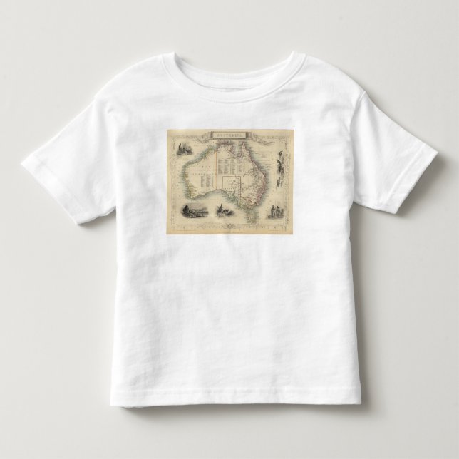 T-shirt Pour Les Tous Petits L'Australie 5 (Devant)