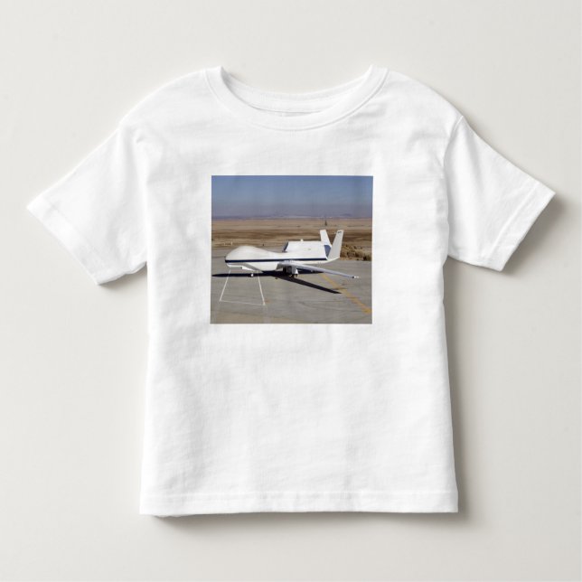 T-shirt Pour Les Tous Petits L'avion sans pilote Global Hawk (Devant)