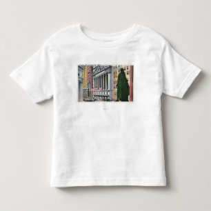 T-shirt Pour Les Tous Petits Le bâtiment de Bourse de New York