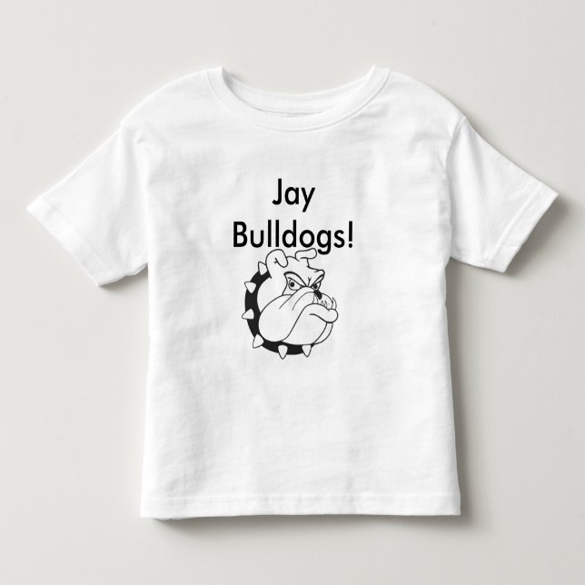 T-shirt Pour Les Tous Petits Le bouledogue dépiste la chemise (Devant)