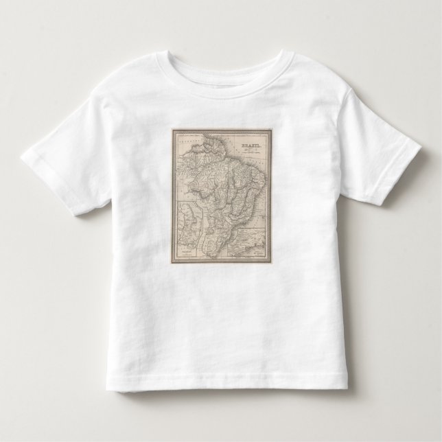 T-shirt Pour Les Tous Petits Le Brésil 2 (Devant)