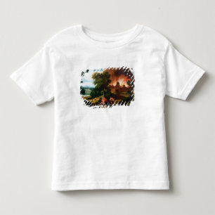 T-shirt Pour Les Tous Petits Le Burning de Troie