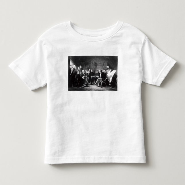 T-shirt Pour Les Tous Petits Le Cabinet d'Aberdeen (Devant)