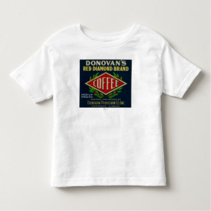 T-shirt Pour Les Tous Petits Le café LabelBirmingham, AL de Donovan