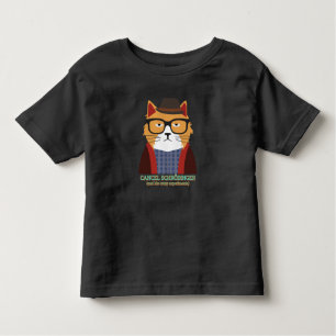 T-shirt Pour Les Tous Petits Le chat de Schrodinger