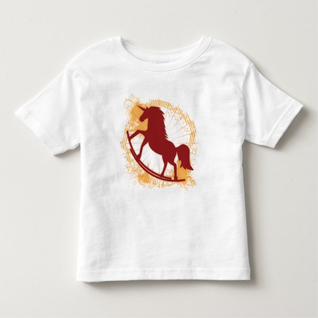 T-shirt Pour Les Tous Petits Le cheval de BASCULAGE ! (Devant)