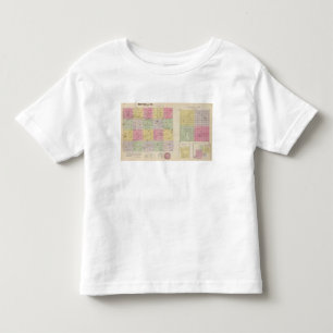 T-shirt Pour Les Tous Petits Le comté de Mitchell, ville de Cawker, Simpson, l