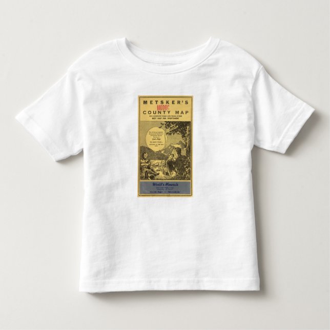 T-shirt Pour Les Tous Petits Le comté de Modoc (Devant)