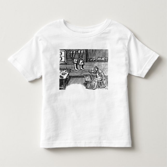 T-shirt Pour Les Tous Petits Le cordonnier (Devant)