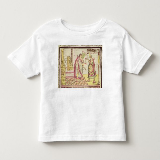 T-shirt Pour Les Tous Petits Le couronnement de Montezuma II (Devant)