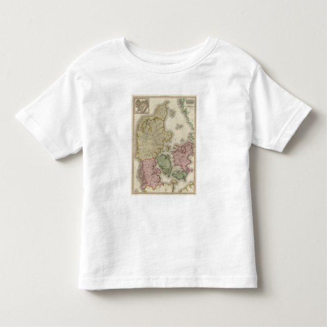 T-shirt Pour Les Tous Petits Le Danemark 3 (Devant)